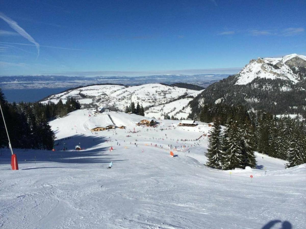 Le 211,Ski Et Randonnee, Lave Linge ,Parking Bernex Zewnętrze zdjęcie