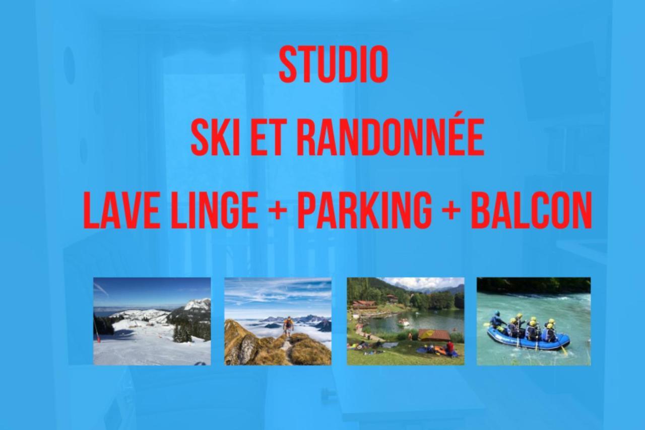 Le 211,Ski Et Randonnee, Lave Linge ,Parking Bernex Zewnętrze zdjęcie